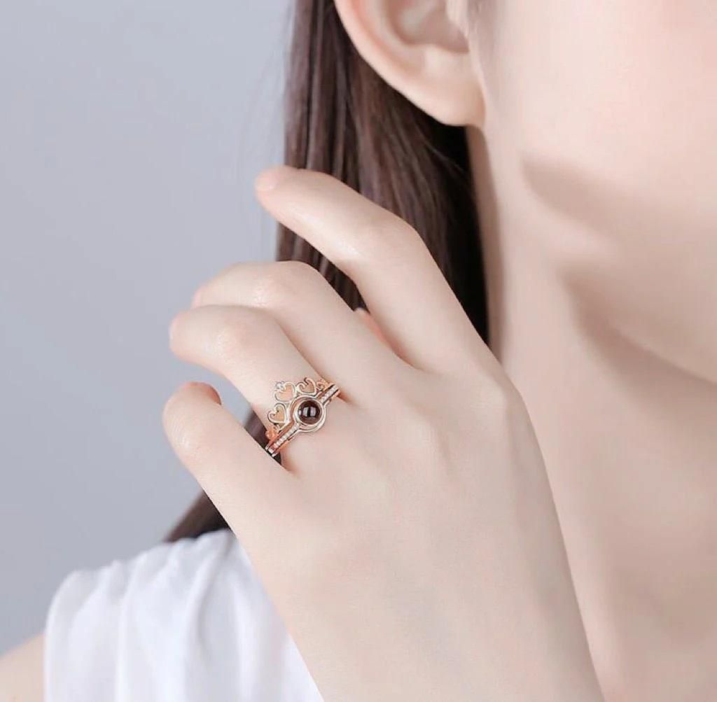 A Ring That Says “I Love You” in 100 Languages